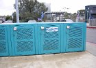 DSCF1266  BIke lockers for 12 bikes at train station