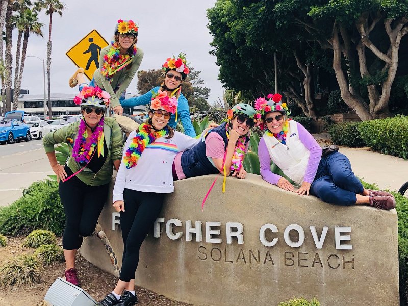 Petal Pushers cove sign