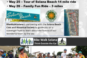 May is Bike Month: BikeWalkSolana Events for 2024